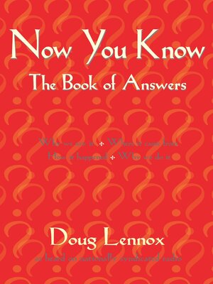 cover image of Now You Know